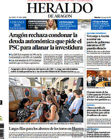 Periodico Heraldo de Aragon