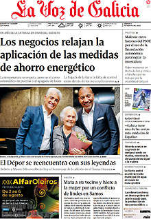Periodico La Voz de Galicia