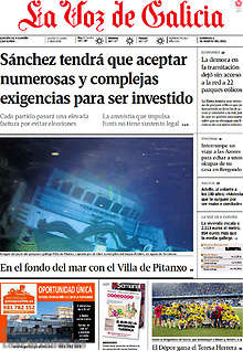 Periodico La Voz de Galicia