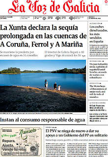 Periodico La Voz de Galicia