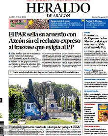 Periodico Heraldo de Aragon