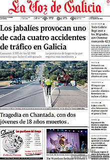 Periodico La Voz de Galicia