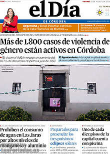 Periodico El Día de Córdoba
