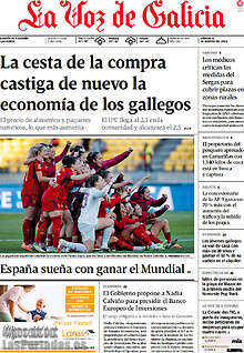 Periodico La Voz de Galicia