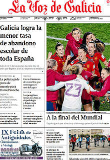 Periodico La Voz de Galicia