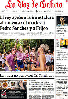 Periodico La Voz de Galicia