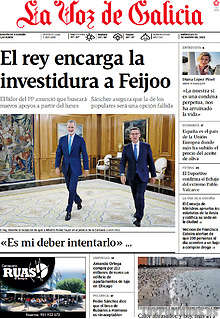 Periodico La Voz de Galicia