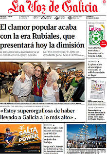 Periodico La Voz de Galicia