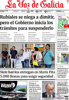 Periodico La Voz de Galicia