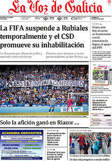 Periodico La Voz de Galicia