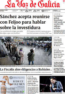Periodico La Voz de Galicia