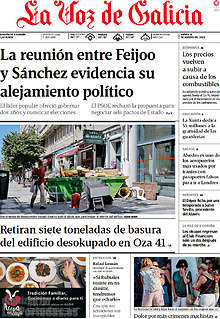 Periodico La Voz de Galicia