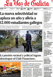 Periodico La Voz de Galicia