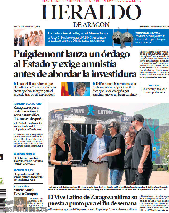 Heraldo de Aragon