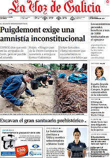 Periodico La Voz de Galicia