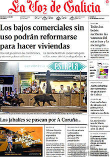 Periodico La Voz de Galicia