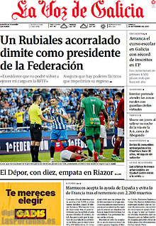 Periodico La Voz de Galicia