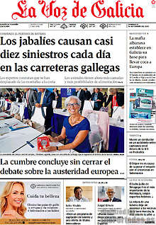 Periodico La Voz de Galicia