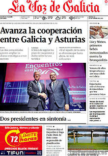 Periodico La Voz de Galicia