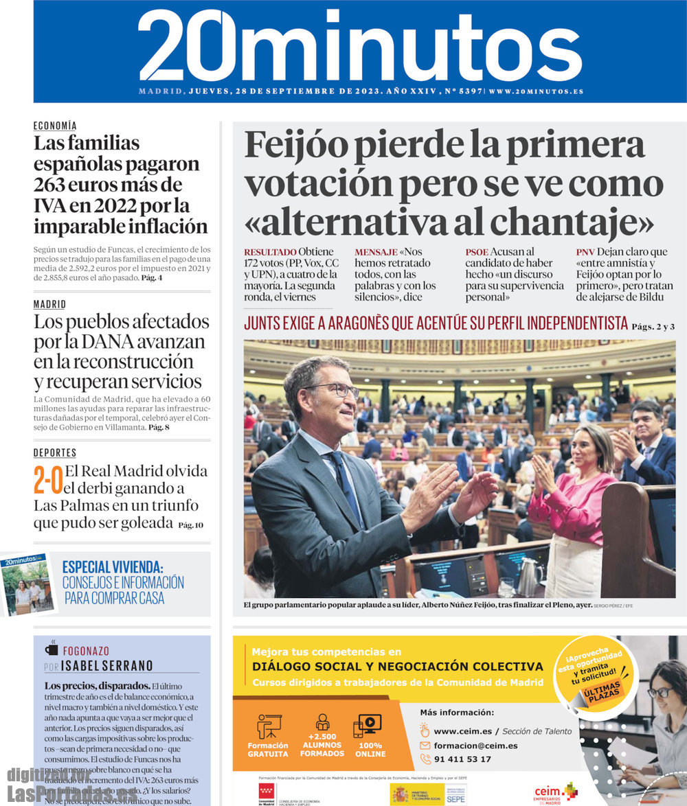 20 Minutos