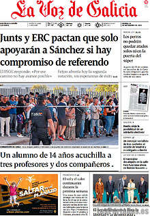 Periodico La Voz de Galicia