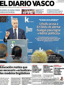 Periodico El Diario Vasco