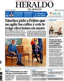 Periodico Heraldo de Aragon