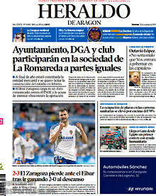 Periodico Heraldo de Aragon
