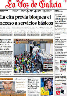 Periodico La Voz de Galicia