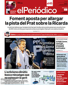 Periodico El Periódico de Catalunya(Català)