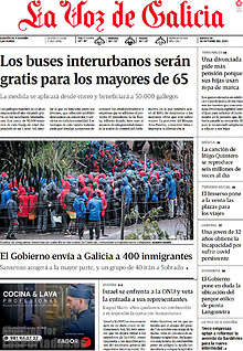 Periodico La Voz de Galicia