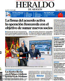 Periodico Heraldo de Aragon