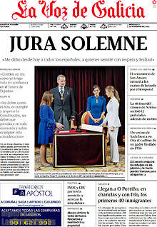 Periodico La Voz de Galicia