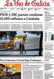 Periodico La Voz de Galicia