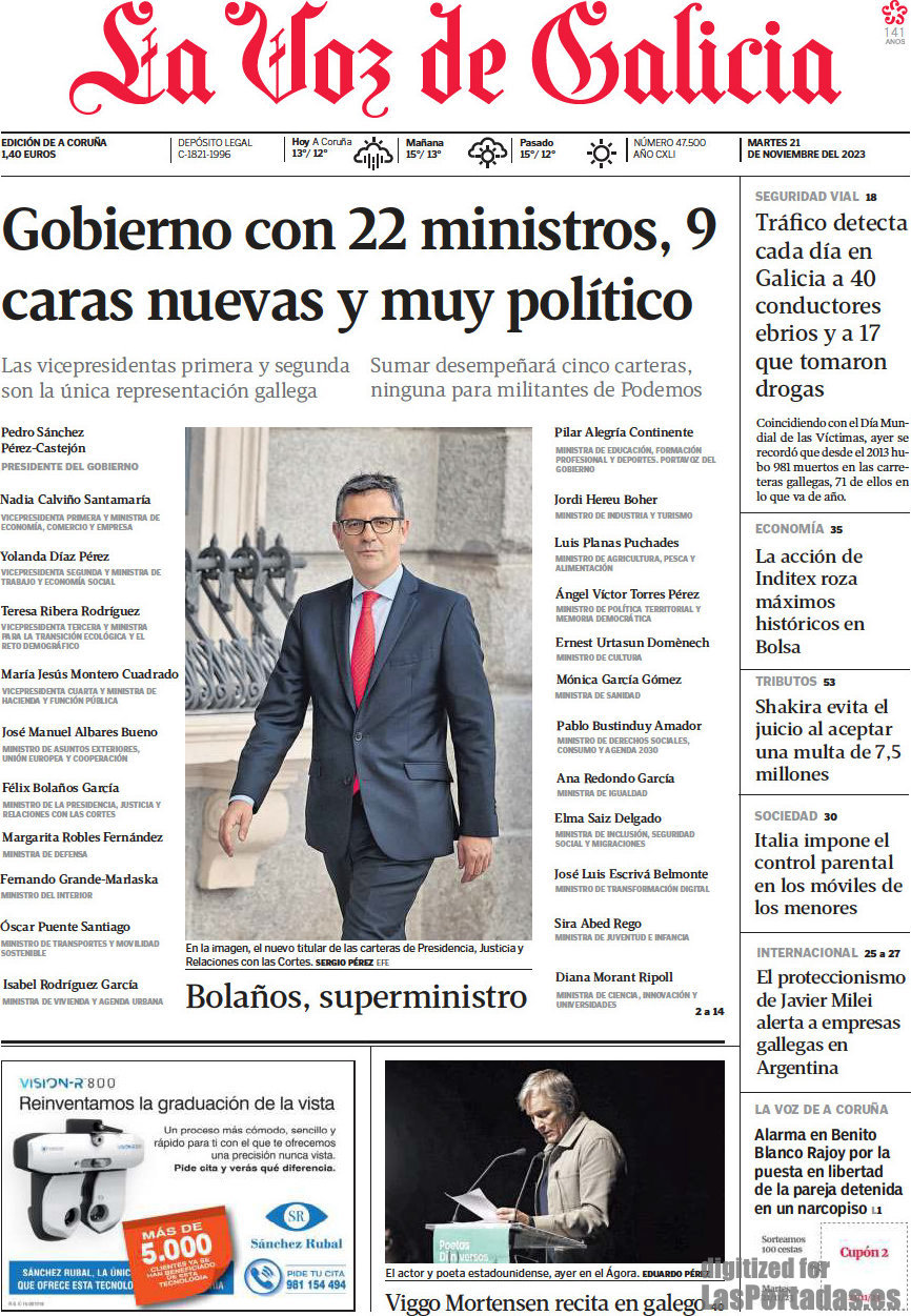 La Voz de Galicia