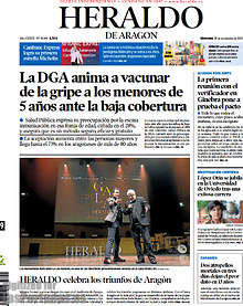 Periodico Heraldo de Aragon