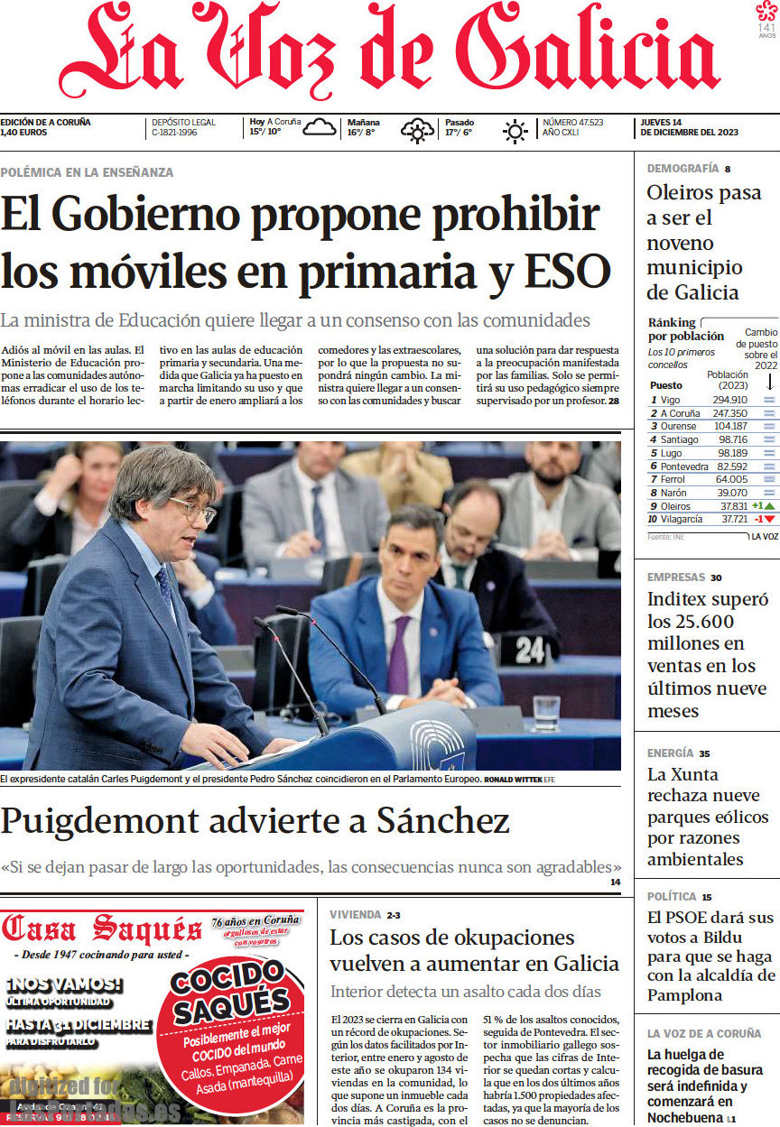 La Voz de Galicia