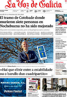 Periodico La Voz de Galicia