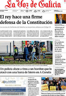 Periodico La Voz de Galicia