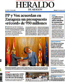 Periodico Heraldo de Aragon