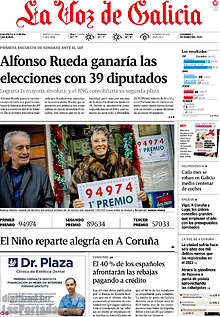 Periodico La Voz de Galicia