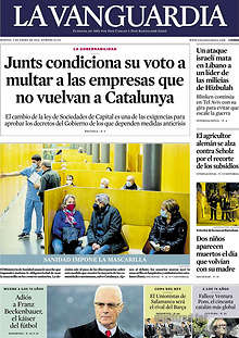 Periodico La Vanguardia