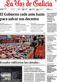 Periodico La Voz de Galicia