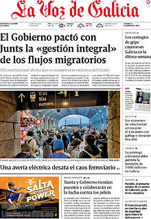 Periodico La Voz de Galicia