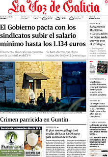 Periodico La Voz de Galicia