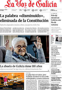 Periodico La Voz de Galicia