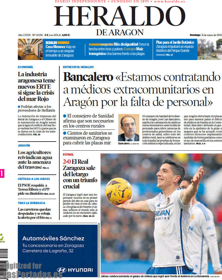 Heraldo de Aragon