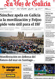 Periodico La Voz de Galicia