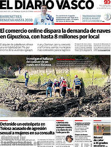 Periodico El Diario Vasco