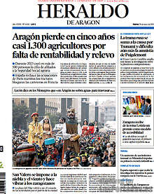 Periodico Heraldo de Aragon